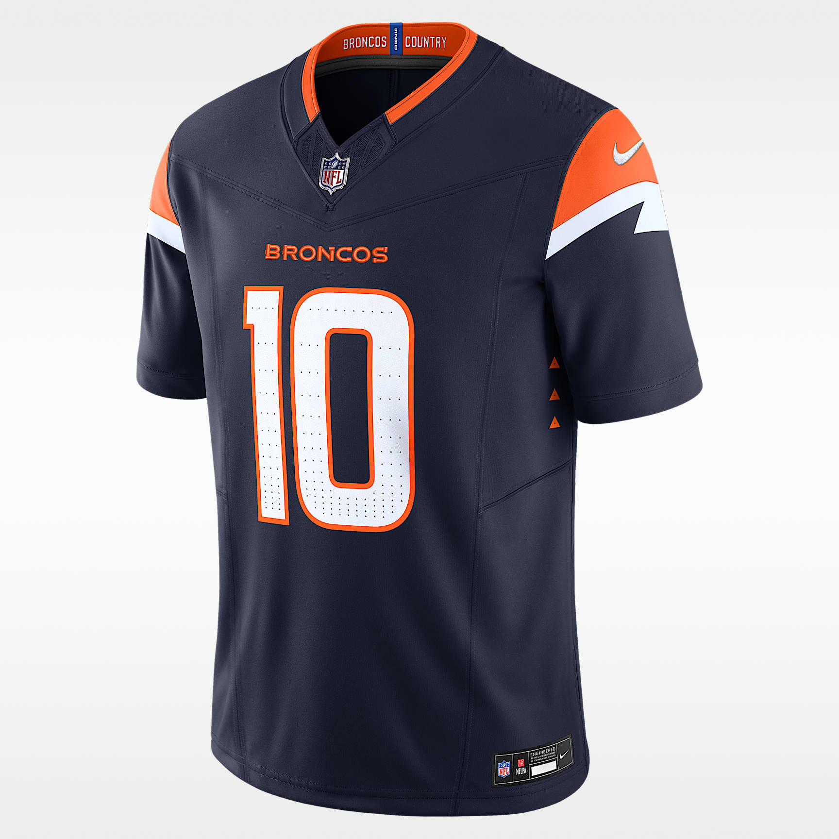 Bo Nix Denver Broncos Men's Nike Dri-FIT NFL Limited Jersey. Nike.com